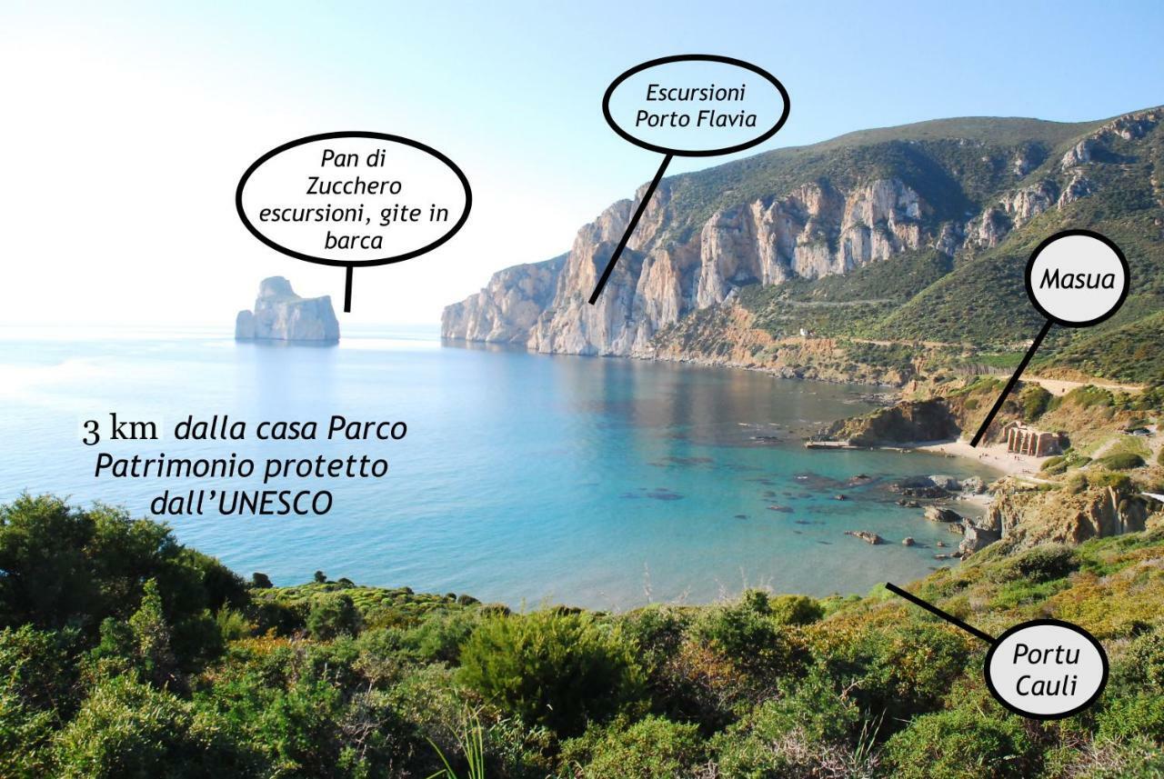 Il Dolce Risveglio Tanca Piras Villa Nebida Luaran gambar